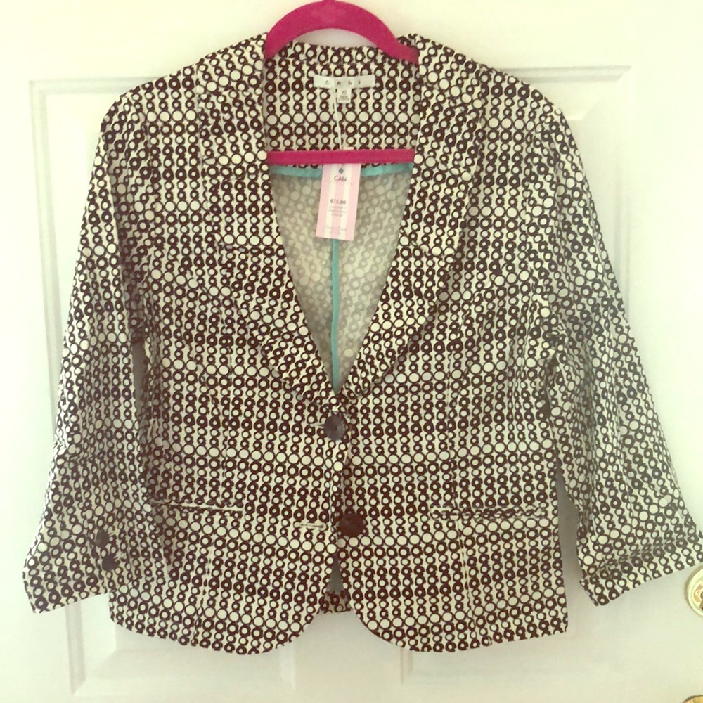 CAbi - * NWT* Jacket du Jour - Size 10
